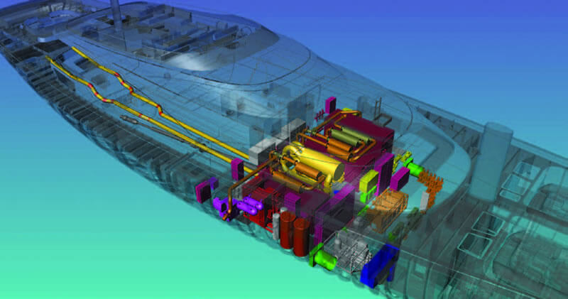 Royal Huisman phát triển tầm nhìn với AutoCAD P & ID