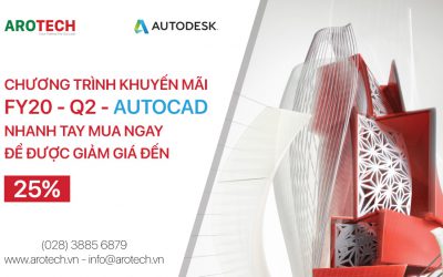 Tổng hợp các chương trình khuyến mãi Autodesk FY20 Q2