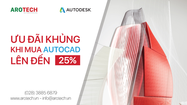 [AUTOCAD FLASH SALE 17.07-29.07] – Ưu đãi khủng với AutoCAD