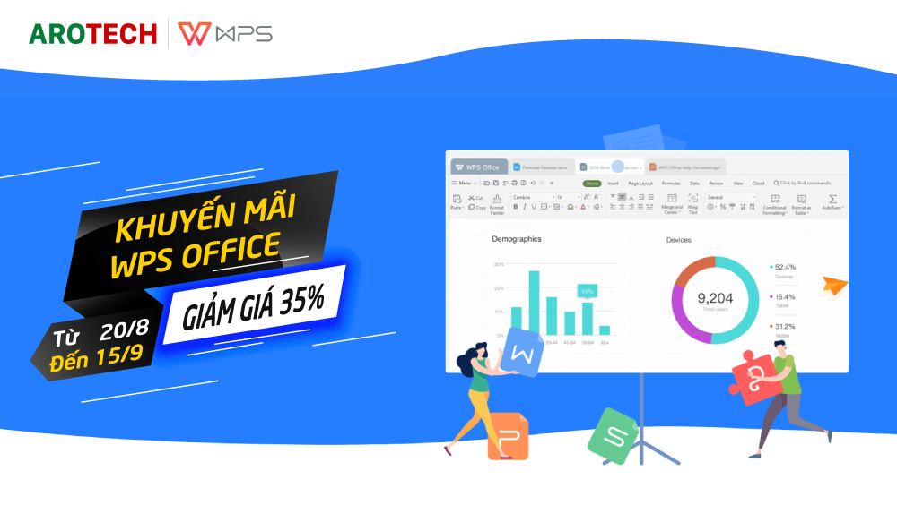 [KHUYẾN MÃI WPS] Giảm đến 35% khi mua bản Premium và bản Lifetime