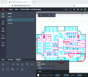 Ứng dụng Web của AutoCAD