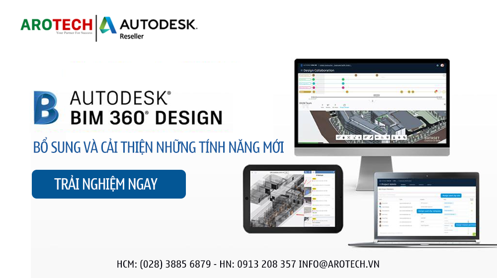 Autodesk BIM 360 Design bổ sung và cải thiện những tính năng mới