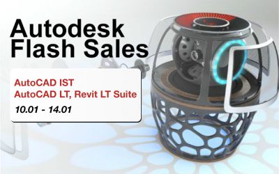 Tuần lễ khuyến mãi của Autodesk từ ngày 10.01 đến ngày 14.01.2022