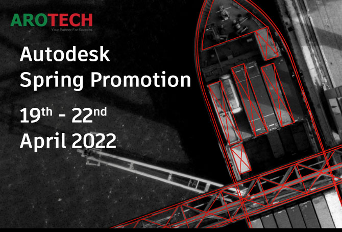 Khuyến mãi Autodesk : Ưu đãi lên tới 20% cho 1 số sản phẩm từ ngày 19-22/04/2022