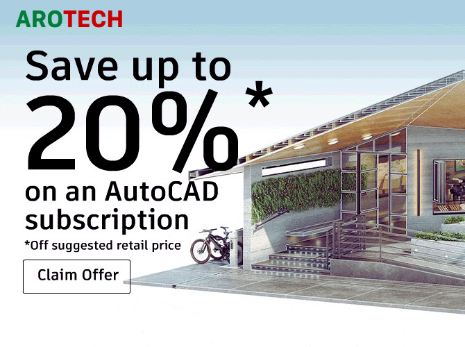 [Flash Promotion] Autodesk : Ưu đãi lên tới 20% cho 1 số sản phẩm từ ngày 20-23/09/2022