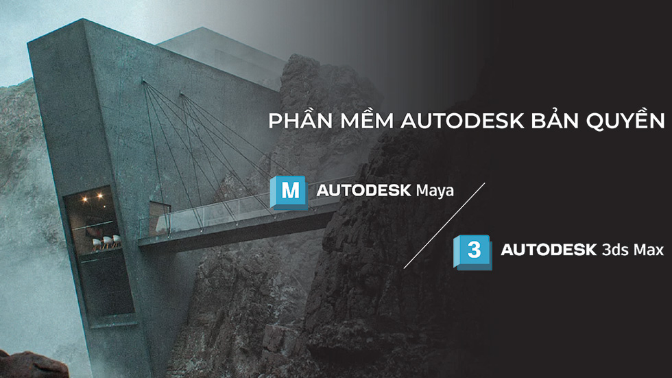 Nên lựa chọn Autodesk Maya hay Autodesk 3ds Max – Phần mềm Autodesk bản quyền