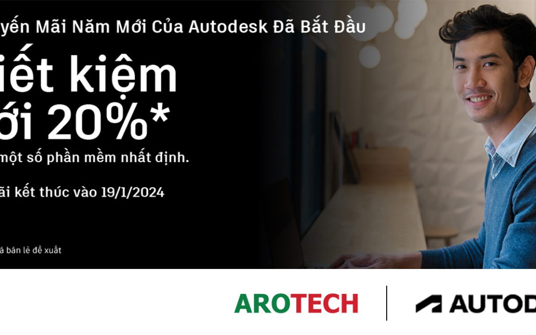 [HOT SALE] Autodesk thông báo chương trình FLASH PROMO tháng 01/2024