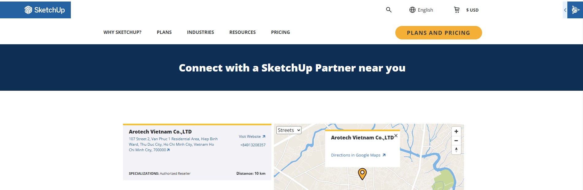 sketchup partner arotech