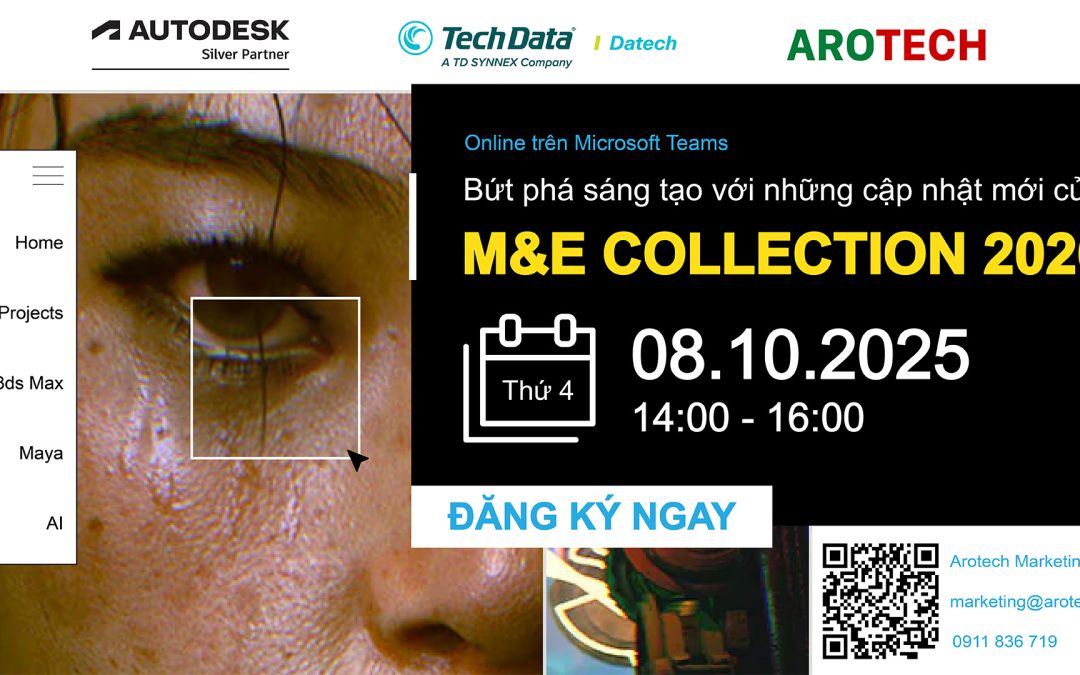 [ĐĂNG KÝ THAM GIA WEBINAR] Bứt Phá Sáng Tạo Với Những Cập Nhật Mới Của M&E Collection 2026