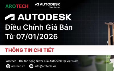 [QUAN TRỌNG] Thông Báo Điều Chỉnh Giá Bán Autodesk Từ 07/01/2026