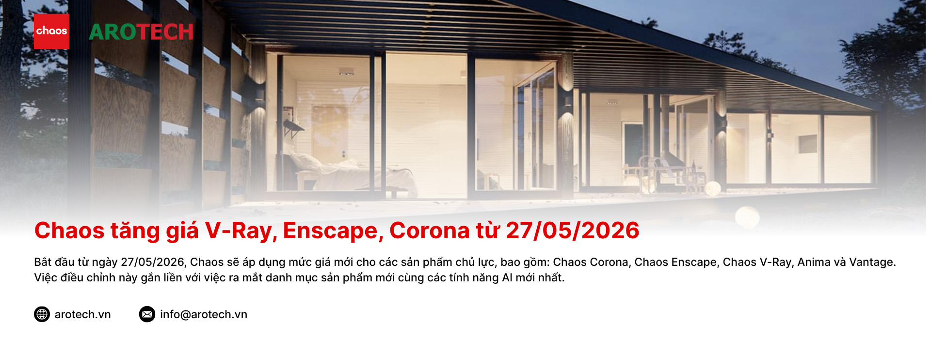 chaos tăng giá 2026 arotech