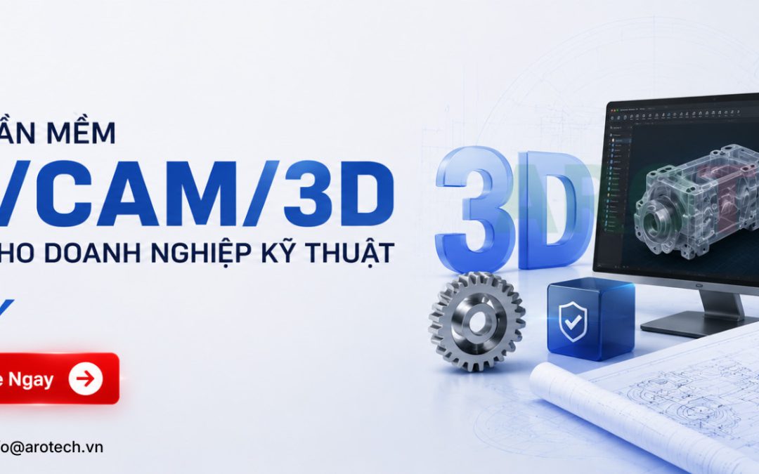 Top phần mềm CAD/CAM/3D bản quyền cho doanh nghiệp kỹ thuật (2026)
