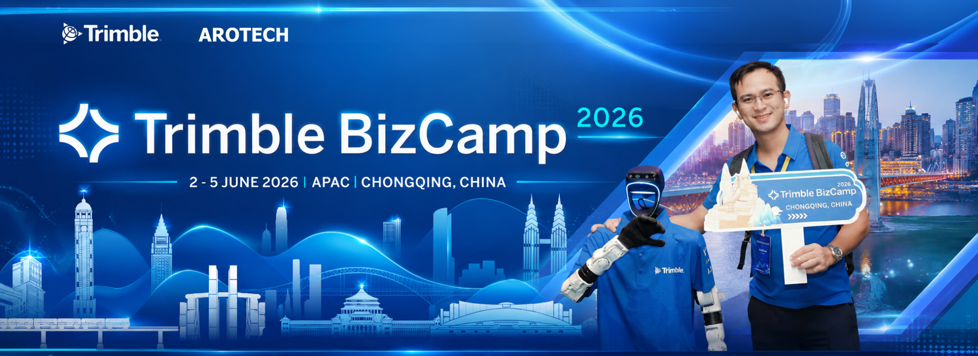 AROTECH Tham Dự APAC Trimble BizCamp 2026 – Đối Tác SketchUp Chính Hãng