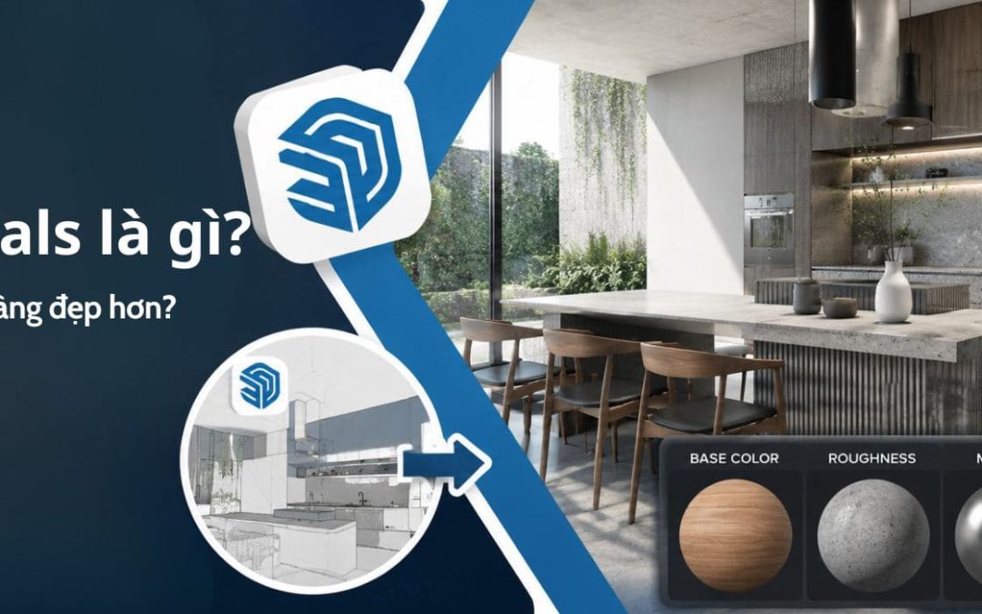 PBR Materials là gì? Vì sao SketchUp ngày càng đẹp hơn?