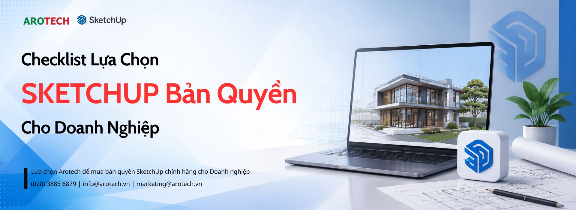 checklist lựa chọn sketchUp