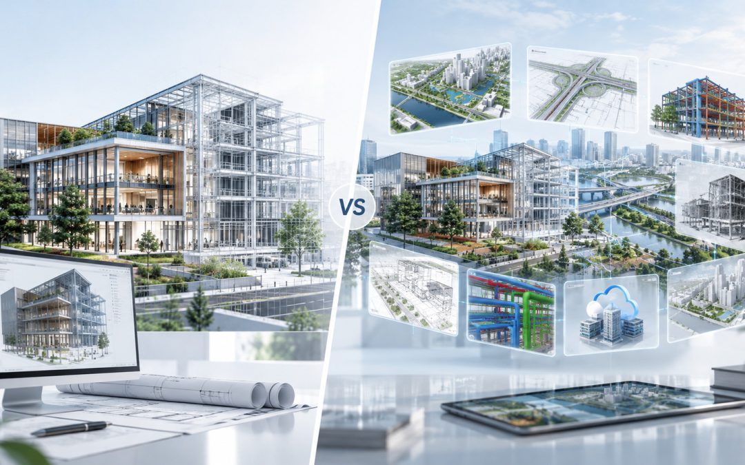 Revit hay Autodesk AEC Collection: Doanh nghiệp nên mua gói nào?