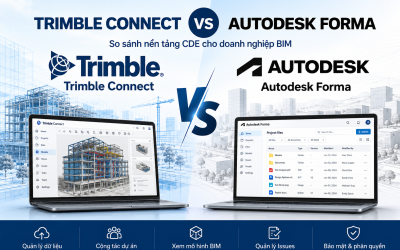 So sánh Trimble Connect và Autodesk ACC (Forma): Nên chọn CDE nào?