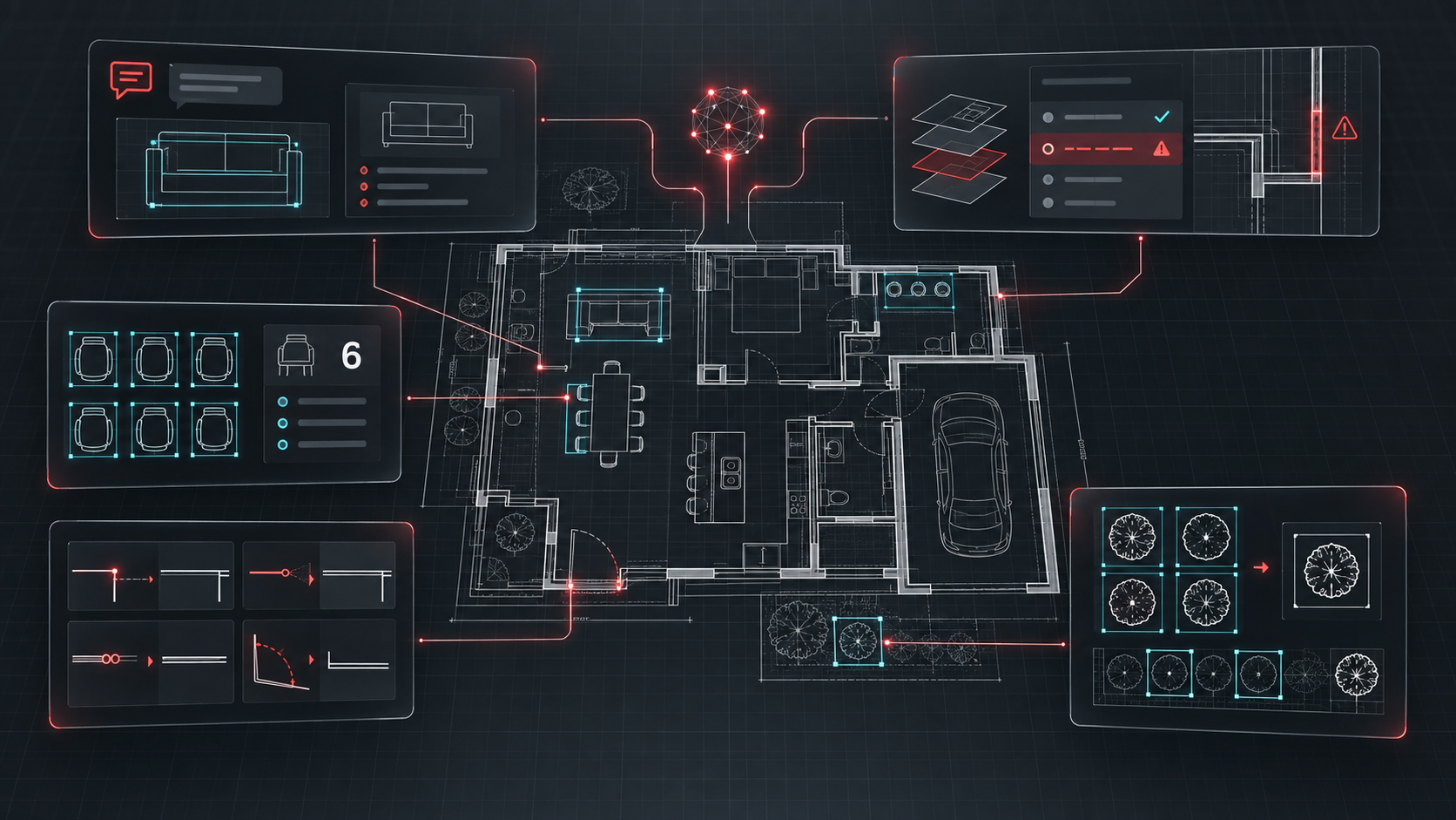 Smart Blocks và các tính năng Autodesk AI trong AutoCAD