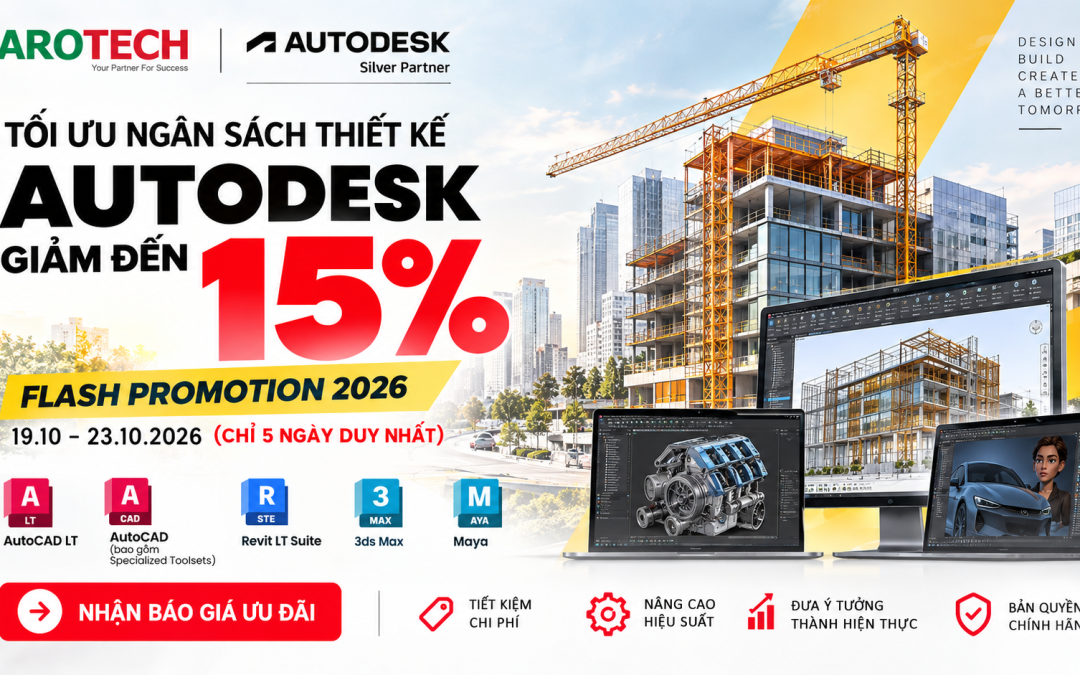 Có nên mua AutoCAD trong đợt giảm giá Autodesk 15%?