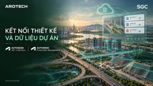 Arotech va SGC: Autodesk AEC Collection va Forma Data Management ket noi thiet ke voi du lieu du an