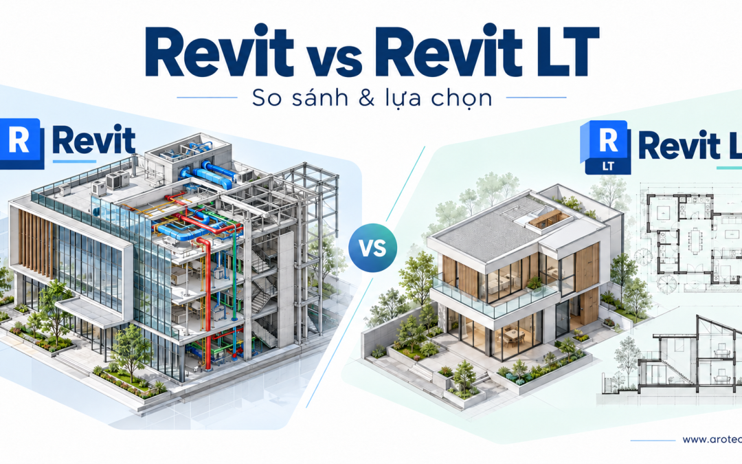Revit LT và Revit 2027 khác nhau thế nào?